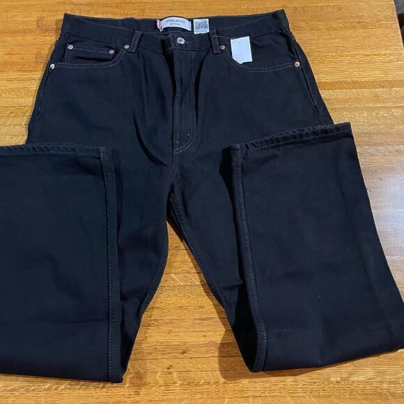 Levi Regular Fit 505 Men’s Jeans Black 40x32 NWT - Picture 1 of 9